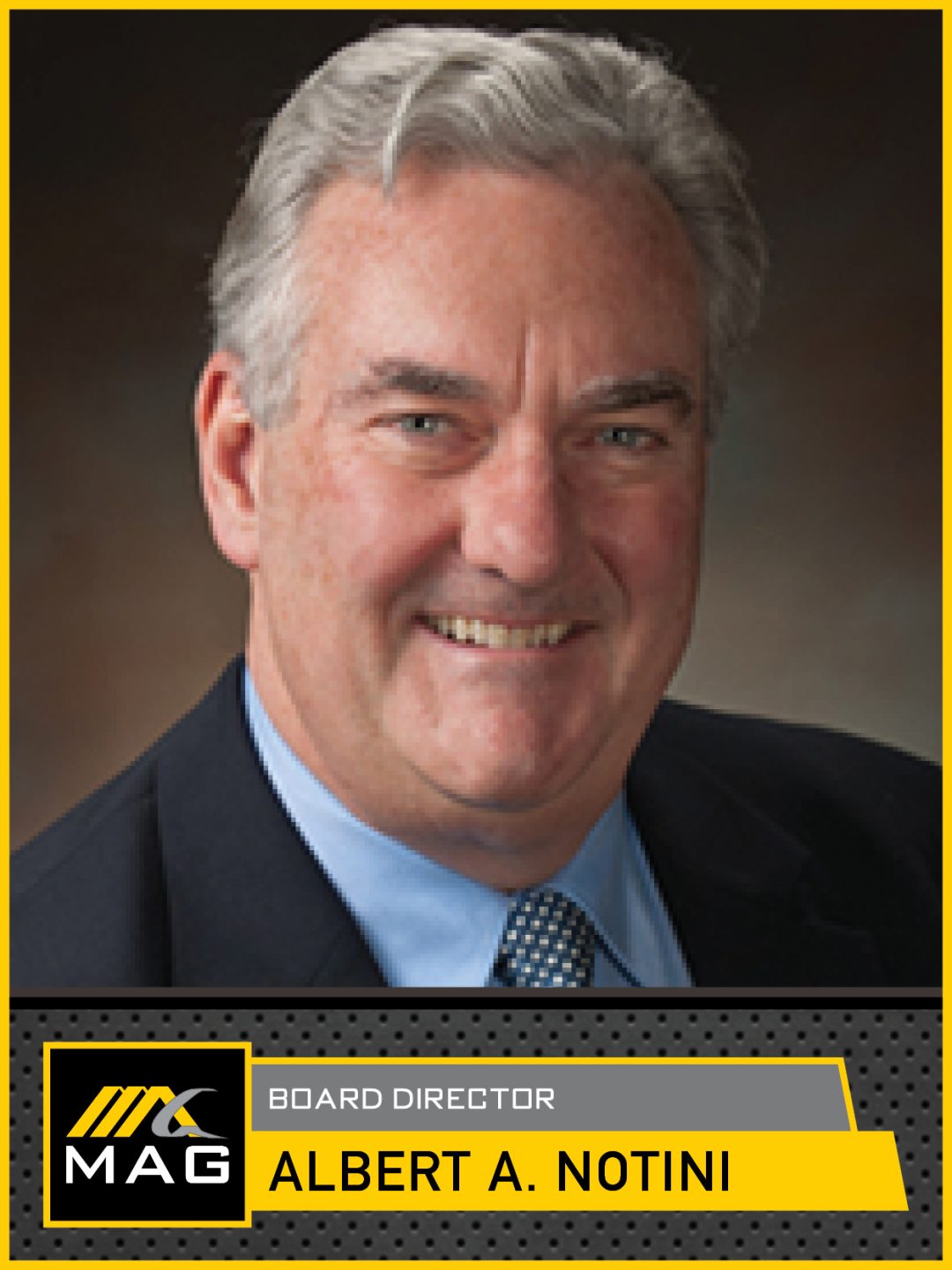 MAG Branded Portrait Photo - Albert A. Notini