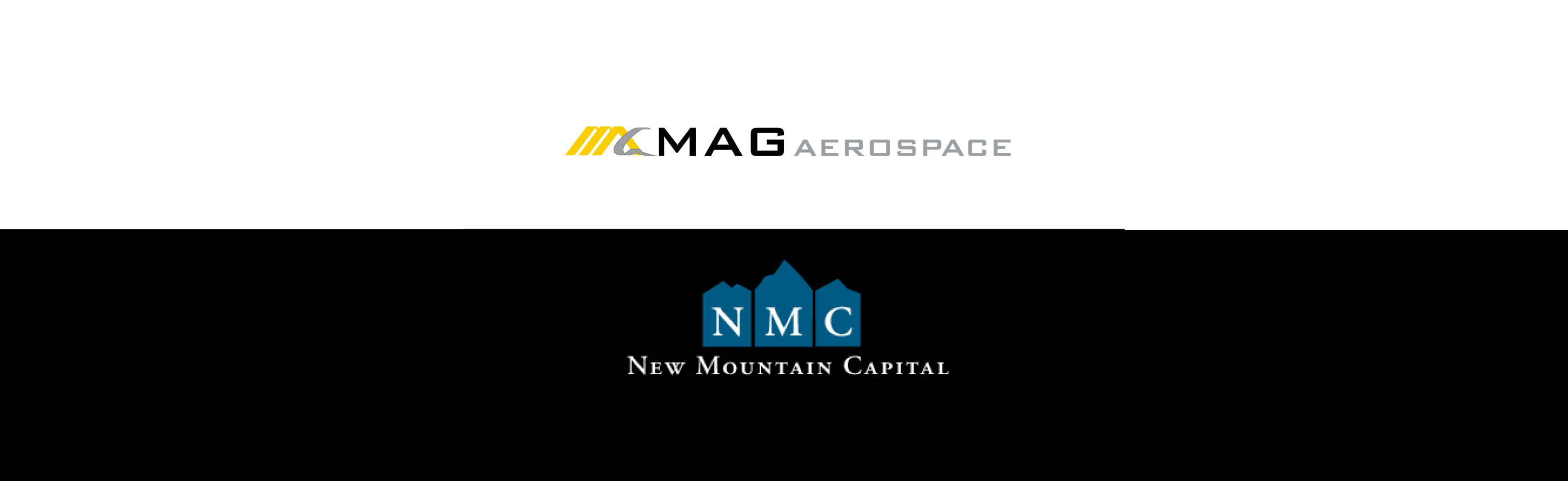 MAG Aerospace and New Mountain Capital Logos