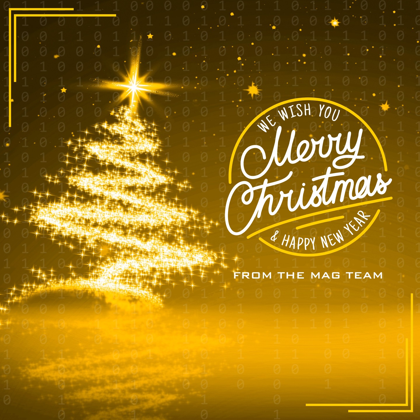 MAG Wishes You and Your Family a Merry Christmas, Happy Holidays and a